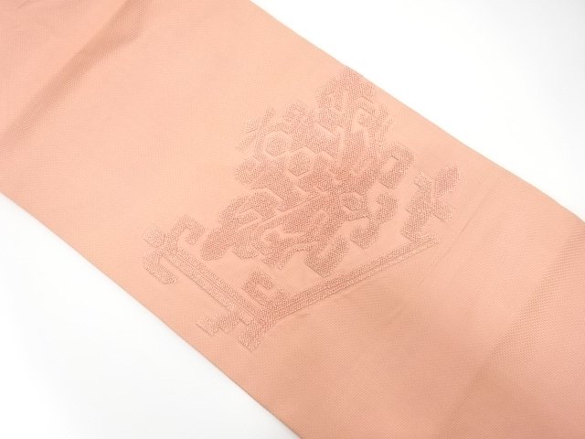 JAPANESE KIMONO / FLOWER PATTERN NAGOYA OBI